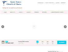 Tablet Screenshot of grantstreetcoc.com